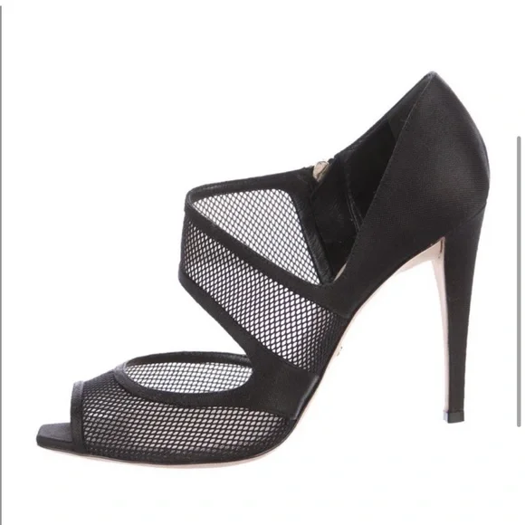 Christian Dior Mesh Cutout Heels - Picture 3 of 4